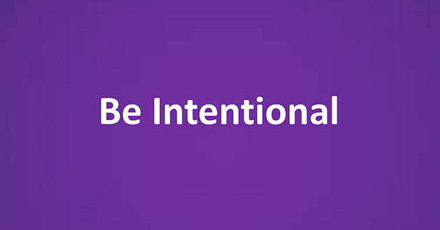 The Role of Intention in Achieving Your&nbsp;Goals