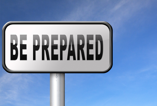 be prepared