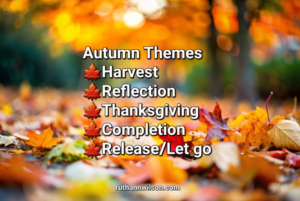 Spring Fall Themes Autumn Themes โ Ruthann M. Wilson